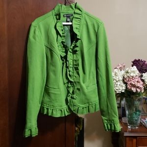 Green lined jacket
